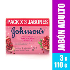 JOHNSON AND JOHNSON - Jabon Johnsons Granada 110G X 3Und