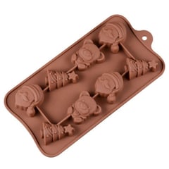 ORQUIDEA - Molde silicona chocolates navidad