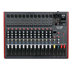 PRO DJ - Mezclador Análogo CH12 USB Negro