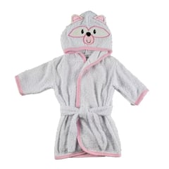 MUNDO BEBE - Salida De Baño Para Bebe niña bebé blanco-rosado