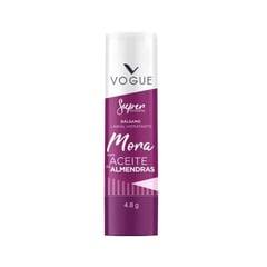 VOGUE - Balsamo Labial Hidratante Mora Aceite Almendras X 4.8G