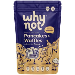 WHY NOT - Mezcla Pancakes & Waffles Sabor Banano X 300G