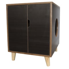 MAOS - MUEBLE ARENERO PARA GATO PATAS DE MADERA