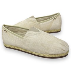 XIAN SHOES - Alpargatas Doradas Mujer