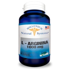 MILENIUM - L Arginina 1000mg x 60 Softgels Natural Systems