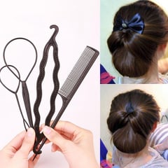 GENERICO - Set De Coletas Mujer O Niña Accesorio Trenzados Para Cabello