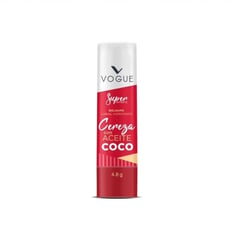 VOGUE - Balsamo Labial Hidratante Cereza Aceite Coco X 4.8G