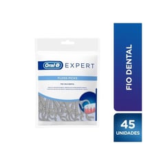 ORAL B - Hilo dental Floss Picks Fio Oral-B Expert X 45Und