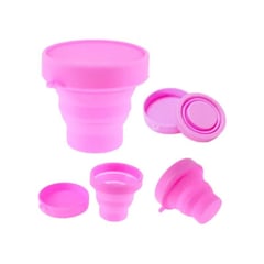 GENERICO - Vaso Esterilizador Para Copa Menstrual Fucsia