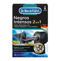DR BECKMANN - Negros Intensos Dr Beckmann 8 toallitas