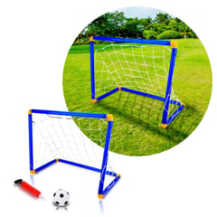 DAYOSHOP - Cancha Futbol Soccer Juguete Armable Balon Inflador