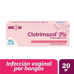 COLMED - Clotrimazol 2 Crema Vaginal X 20G