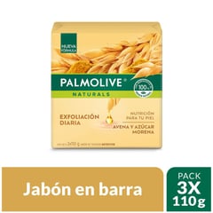 PALMOLIVE - Jabon Avena Y Azucar X 110g X 3und