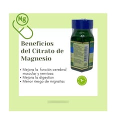 LABORATORIOS MEDICK - Citrato De Magnesio X2 Botanita