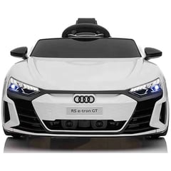 AUDI - Carro Rs E-tron 12v Electrico Radio Fm Control - Blanco