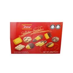 GENERICO - Estuche Galletas Navideñas Con Chocolate Tresor X 230 gr.