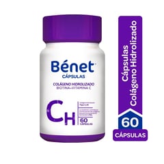 BENET - Colageno Hidrolizado Benet X 60 Capsulas