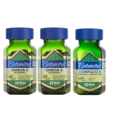 LABORATORIOS MEDICK - Omega 3 Botanitas + Complejo B -