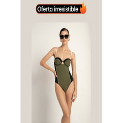 TOUCHE BALNEAIRE - Traje de baño Entero Para Dama Marca Ref 0E54041XS