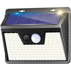 RAYOL - Reflector Lámpara Led Solar Exterior con Sensor De Movimiento
