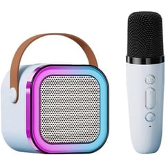 ONE PIXEL - Kit Parlante Y Micrófono Karaoke Para Niños Bluetooth Led