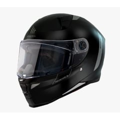 MT HELMETS - CASCO REVENGE 2 S A1 NEGRO MATE ECE R22.06 TALLA M