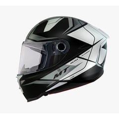 MT HELMETS - CASCO REVENGE 2 S HATAX B2 GRIS BRILLO ECE R22.06 TALLA XL