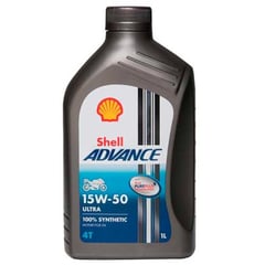 SHELL - 15W50 4T Advance Ax7 semisintetico