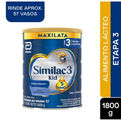 SIMILAC - Formula Infantil 3 5 Hmos Etapa 3 24m+ X 1800g