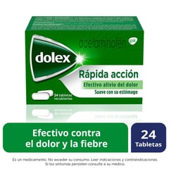 DOLEX - Rapida Accion 500Mg Caja X 24 Tabletas