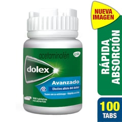 DOLEX - Avanzado 500Mg X 100 Tabletas