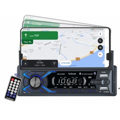 BOWMANN - Radio Carro Bluetooth Con Soporte Celular DSM-2400BT