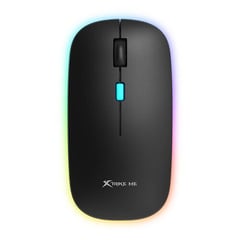 XTRIKE ME - Mouse Inalambrico 2.4 G y Bluetooth RGB GW-113