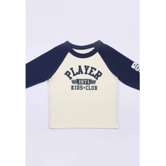 BABY PLANET - Buzo Azul Con Estampado Frontal Y En Manga Para Bebé Niño