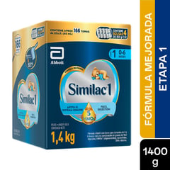 SIMILAC - Formula Infantil 1 5 Hmos Etapa 1 0-6m X 1400g