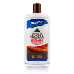 BINNER - Lustrador Protector para Muebles Madera Citrus 500ml