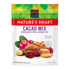 NATURES HEART - Mezcla Cacao Mix X 170g