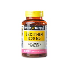 MASON NATURAL - Soya Lecithin 1200Mg X 100 Capsulas