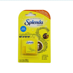 SPLENDA - Endulzante X 100 Tabletas X 1.5Gr