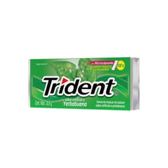 TRIDENT - Chicle Yerbabuena X 30.6G