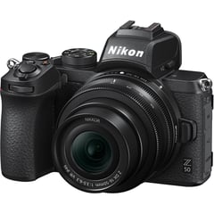 NIKON - Z50 Mirrorless con Lente 16-50mm Memoria Bolso