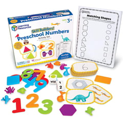 LEARNING RESOURCES - Juego Didáctico Los Números 52 Piezas Niños Niña Aprendizaje