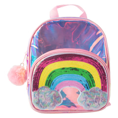 MINICCI AND M DESIGN - Mochila Con Diseño De Arco Iris Para Niña Minicci Payless Multicolor