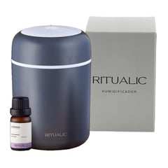 RITUALIC LABORATORIO DE PLANTAS - Kit Humidificador RITUALIC + 1 Aceite Esencial de Lavanda de 10 mL