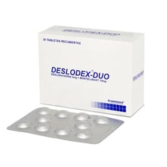 NOVAMED - Deslodex Duo por 30 Tabletas Recubiertas.