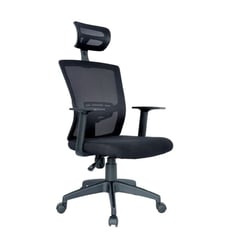 GENERICO - Silla De Oficina Kyoto Presidente Negra Ergonomica - Mobili shop