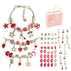 ENFANT'ASY - Kit Set Para Armar Pulseras Tipo Pandora Niñas Con Caja