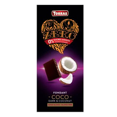 TORRAS - Chocolatina Zero Negro/Coco X 125Gr