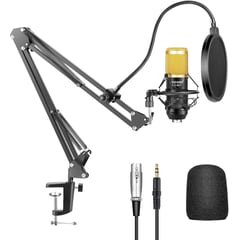 NEEWER - Micrófono Condensador Nw-800 Oro Profesional Accesorios