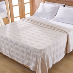 FATELARES - Sobrecama Doble Sofia Crema 232x246cm